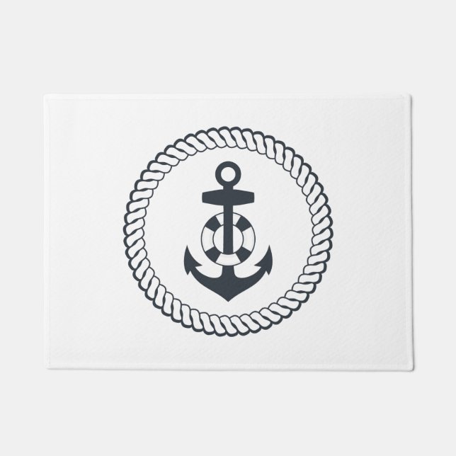 Cute Anchor Deurmat (Voorkant)