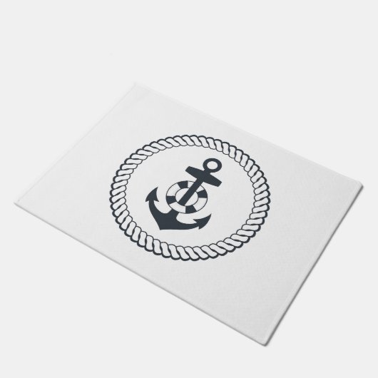 Cute Anchor Deurmat (Schuin)