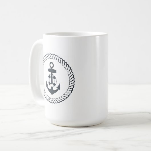 Cute Anchor Koffiemok (Voorkant links)