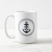 Cute Anchor Koffiemok (Links)