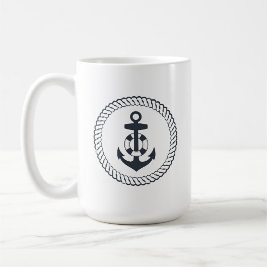 Cute Anchor Koffiemok (Links)