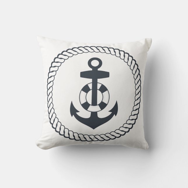 Cute Anchor Kussen (Voorkant)