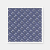 Cute Anchor Pattern Servet (Voorkant)