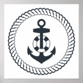 Cute Anchor Poster (Voorkant)