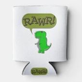 Cute and Angry Speelgoed Dinosaur Blikjeskoeler (Voorkant)