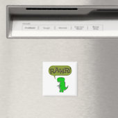 Cute and Angry Speelgoed Dinosaur Magneet (Insitu (Vaatwasser))