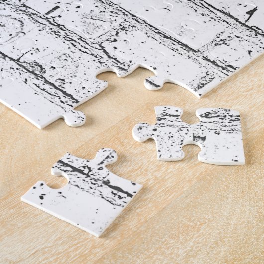 Cute and Charming, Black and White Cat Legpuzzel (Zijkant)