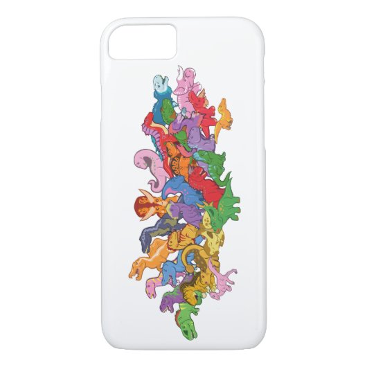 Cute and Colorful Dinosaurs Case-Mate iPhone Case (Achterkant)