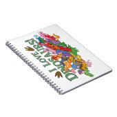 Cute and Colorful Dinosaurs Notitieboek (Rechterzijde)