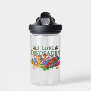 Cute and Colorful Dinosaurs Waterfles