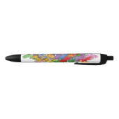 Cute and Colorful Dinosaurs Zwarte Inkt Pen (Bodem)