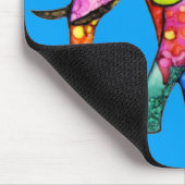 Cute and Colorful Elephant Mousepad Muismat (Hoek)