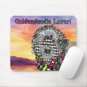 Cute and Colorful Goldendole Mousepad Muismat (Met muis)