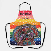 Cute and Colorful Havanese Dog Schort (Voorkant)