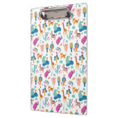 Cute and Colorful Jungle Animals Pattern Klembord (Links)