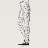 Cute and Colorful Jungle Animals Pattern Leggings (Links)