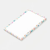 Cute and Colorful Jungle Animals Pattern Post-it® Notes (Schuin)