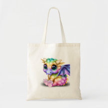 Cute and Colorful Kawaii Baby Dargon