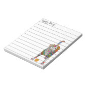 Cute and Colorful Labrador Retriever Notitieblok (Linkerzijde)