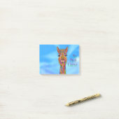Cute and Colorful No Prob Llama Post-it® Notes (Op bureau)