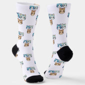 Cute and cool character sock designs sokken (Gebogen)