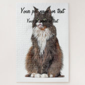 Cute and Cool, Maine Coon Cat Legpuzzel (Verticaal)