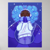 Cute and Cozy Snowy Day Poster (Voorkant)