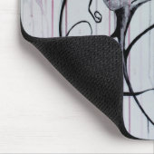 Cute and Creepy Creaty Whimsical Gothic Horror Art Muismat (Hoek)