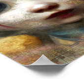 Cute and Creepy Doll Poster: Spooky Halloween Deco Poster (Hoek)