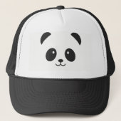 Cute and Cudly Panda Trucker Hat Pet (Voorkant)