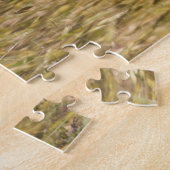 Cute and Curious Eastern Cottontail Rabbit Legpuzzel (Zijkant)