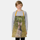 Cute and Curious Eastern Cottontail Rabbit Schort (Gedragen)