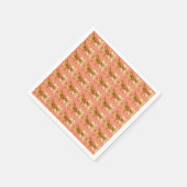 Cute and Elegant Lily Flower Photo Ontworpen Servet (Hoek)