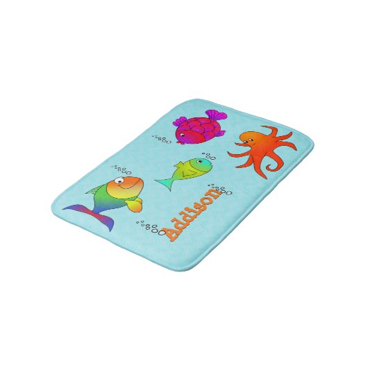 Cute and Friendly Zee creeert Kinder Badmat (Gekanteld)