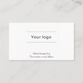 Cute and Fun Coffee Loyalty Card (Achterkant)