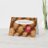 Cute and Funny 50th Birthday Kaart (Voorkant)