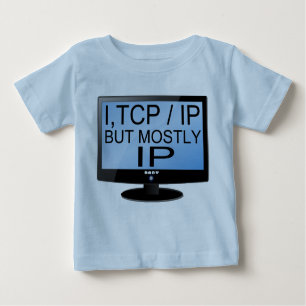 Cute and Funny Baby Geek Baby T-Shirt