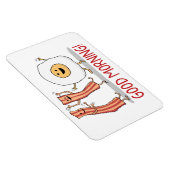 Cute and Funny Bacon and Egg Good Morning Magneet (Rechterzijde)