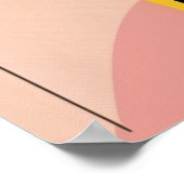 Cute and Funny Cat Poster met Inspirerend prijsopg (Hoek)