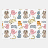 Cute and Funny Cats and Kittens Inpakpapier Vel (Voorkant)