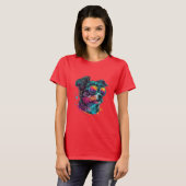 Cute and Funny Dog T-Shirt voor huiseigenaars (Voorkant volledig)