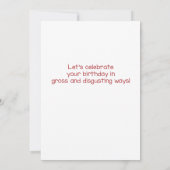 Cute and Funny Dogs Plan Dog Park Trip Kaart (Achterkant)