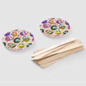 Cute and Funny Easter Eggs Cartoon Handwaaier (Niet-gemonteerd)