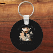 Cute And Funny Espresso Martini Sleutelhanger (Voorkant)