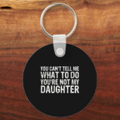Cute And Funny Father Quote Cool Dad Design For Fa Sleutelhanger (Voorkant)