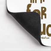 Cute and Funny Goat Mousepad Muismat (Hoek)