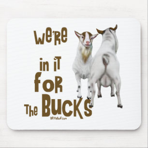 Cute and Funny Goat Mousepad Muismat