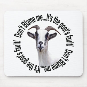 Cute and Funny Goat Mousepad Muismat