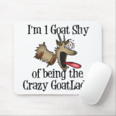 Cute and Funny Goat Mousepad Muismat (Met muis)