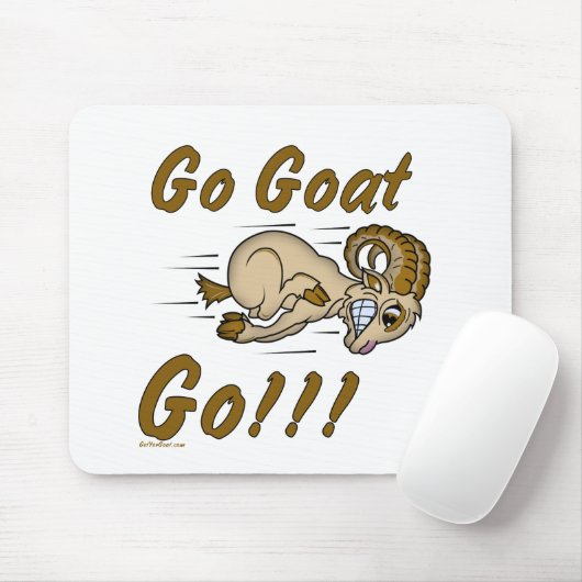 Cute and Funny Goat Mousepad Muismat (Met muis)